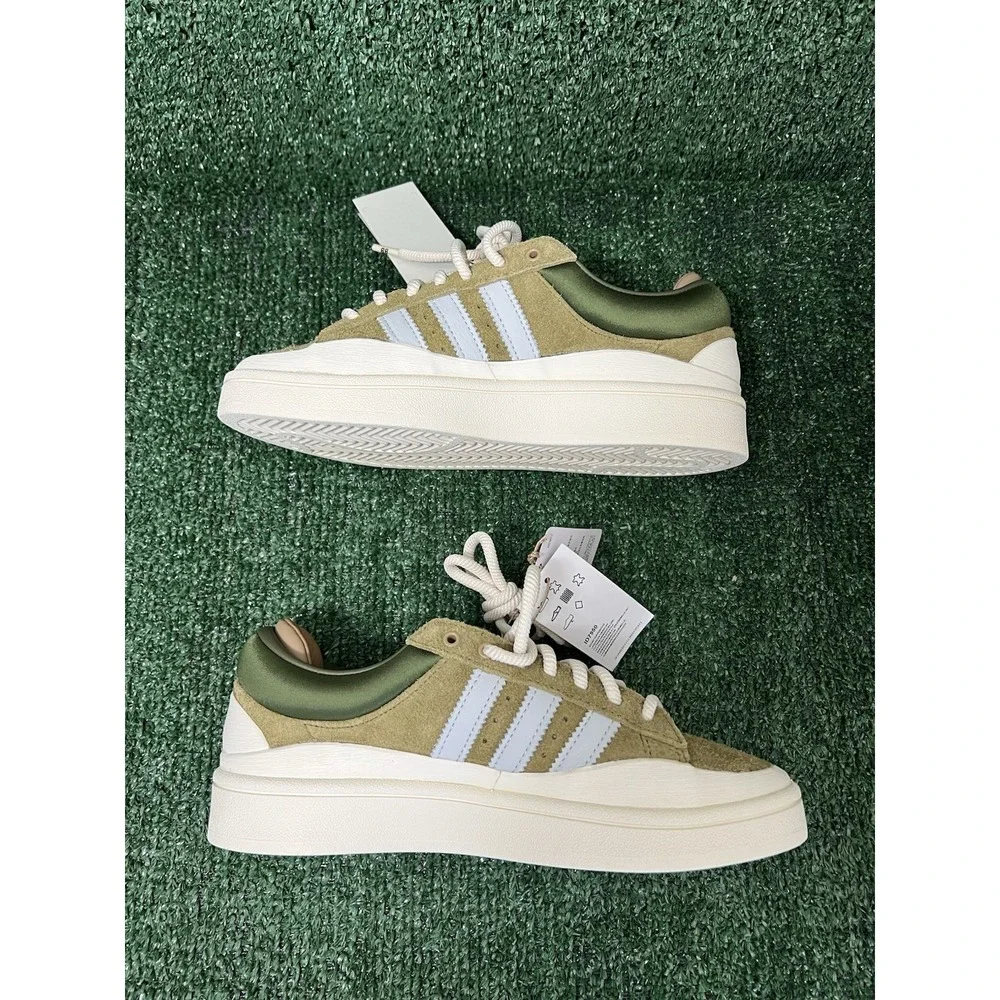 Adidas Campus Light x Bad Bunny 'Wild Moss' Olive Men's 5.5 Women's 6.5 ID7950